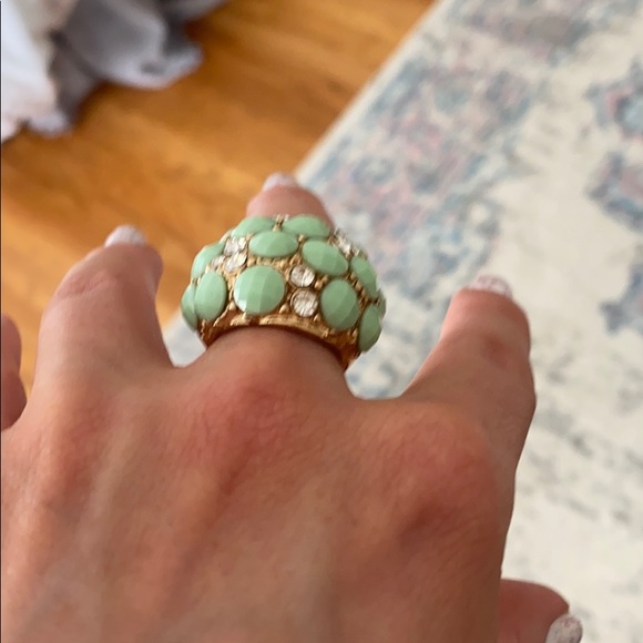 Green cluster ring - Picture 3 of 4